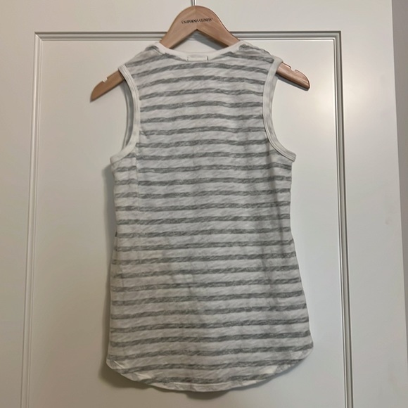 ATM reverse striped tank in size medium. - Picture 2 of 3